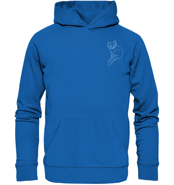 Roter Panda weiß - Premium Unisex Hoodie Hoodies Tier-Shirts.com Royal Blau S