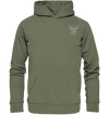 Highland Rind weiß - Premium Hoodie Unisex - Tier-Shirts.com