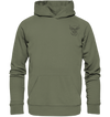 Highland Rind schwarz - Premium Hoodie Unisex - Tier-Shirts.com