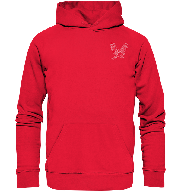Papagei weiß - Premium Unisex Hoodie Hoodies Tier-Shirts.com Rot S