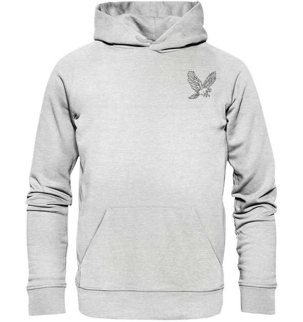 Papagei - Premium Unisex Hoodie Hoodies Tier-Shirts.com Heather Grey (meliert) S