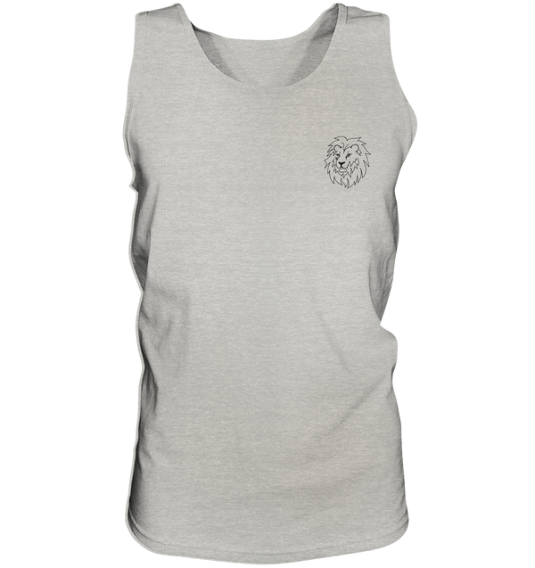 Löwe - Tank-Top Unisex Tank-Tops Tier-Shirts.com Sport Grey (meliert) S
