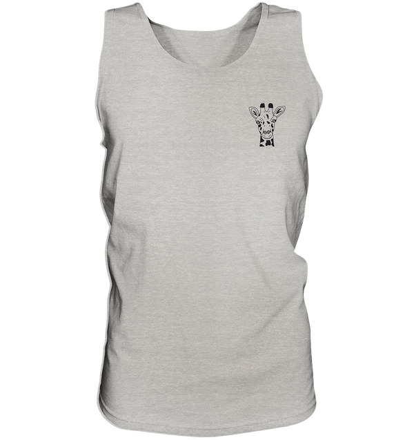 Giraffe - Tank-Top Unisex Tank-Tops Tier-Shirts.com Sport Grey (meliert) S