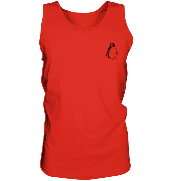 Pinguin - Tank-Top Unisex Tank-Tops Tier-Shirts.com Red S