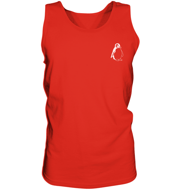 Pinguin weiß - Tank-Top Unisex Tank-Tops Tier-Shirts.com Red S