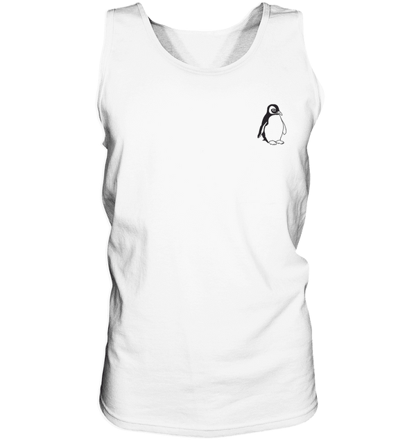 Pinguin - Tank-Top Unisex Tank-Tops Tier-Shirts.com White S