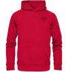 Kuh schwarz - Basic Hoodie Unisex Hoodies Tier-Shirts.com Fire Red XS