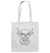 Highland Rind schwarz - Baumwolltasche - Tier-Shirts.com